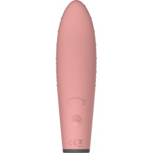 Мини вибратор «Lumi» с сенсорным управлением, цвет розовый, Le Frivole 06853, длина 14.2 см.