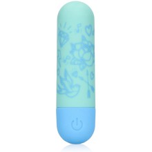 Вибропуля «Im Drawn to You» с мощной вибрацией, цвет зелёный, SLI232GRN, длина 7.8 см.