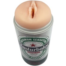 Мастурбатор вагина в пивной банке «SC. Masturbador Heineken Vagina II», Adrien Lastic 71266AL, длина 17 см.