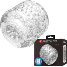 Прозрачный маструбатор «Pretty Love Cole», TPE, Baile BM-009253MN-3, длина 6 см.