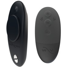 Носимый клиторальный вибратор «We-Vibe Moxie+» с пультом ДУ, цвет черный, силикон, SNXM4SG9, длина 9.2 см.