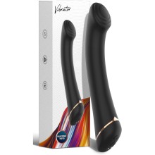 Вибратор точки G «Gwand Vibrator», цвет черный, материал силикон, BOYS OF TOYS 52-00105, длина 18.7 см.