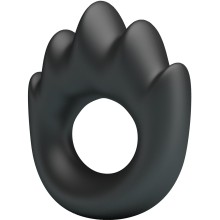 Эрекционное кольцо «Crazy Bull Habert 13 Model», цвет черный, материал силикон, Baile BI-210357, длина 6.5 см.