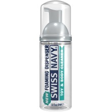 Очищающая пенка для игрушек и тела «Foaming Dispenser», 47 мл, Swiss Navy SNTB1.6OZ, 47 мл.