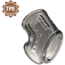 Прозрачная насадка на пенис «Pretty Love Penis Sleeve», прозрачный, Baile BI-026266, длина 7.2 см.