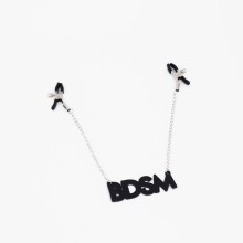 Регулируемые зажимы на соски «BDSM», цвет серебристый, Crazy Handmade CH-30616