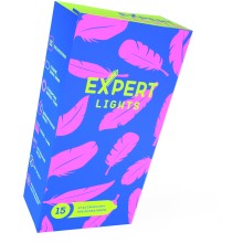 Презервативы тонкие «Expert Lights» 15 шт, латекс, 9373ex