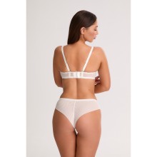 Трусы-бразилиана из линейки Meringue Cream, XL, экрю, Bella Misteria, BM_60-MA-131-ECR-FB1