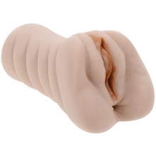 Мастурбатор «Sasha Grey» вагина и анус, цвет телесный, Evolved ZE-MS-6091-2, длина 17.8 см.