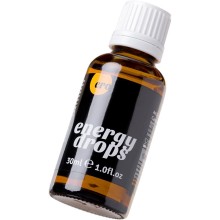 Капли «Energy Drops Guarana M + W» для мужчин и женщин, 30 мл, Hot 77108.07м, коллекция Ero by Hot, 30 мл.