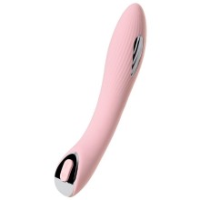 Вибратор с электростимуляцией «Physics Tesla G-point», силикон, цвет розовый, длина 21 см, Toyfa 796003, длина 21 см.