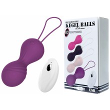 Вибрирующий силиконовые шарики Boys of Toys «Kegel Balls» USB с пультом, 22-00038, длина 8 см.
