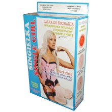 Кукла надувная из ПВХ Boys Of Toys «Lalka - Singielka», 26-00018, цвет телесный, 2 м.