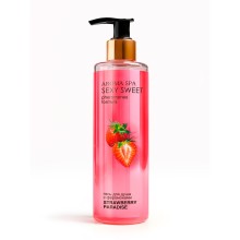 Гель для душа с феромонами «Sex Sweet Strawberry Paradise», 200 мл, Лаборатория Биоритм lb-16142, из материала водная основа