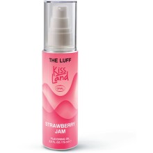 Съедобное массажное масло Kiss Land Strawberry Jam - 75 мл., THE LUFF LF012, 75 мл.