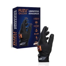 Виброперчатка для массажа «Fuzu Glove», левая, размер M, FZ-GL-L-M