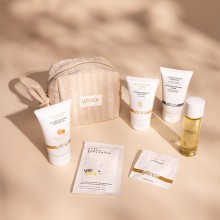 Набор «Enchanted Velvet» для чувственного наслаждения, бежевая косметичка, YESforLOV YFL01D96, 132 мл.