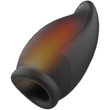 Мастурбатор с вибрацией и функцией нагрева Dream Toys Squeezable Stroker, 22010, из материала силикон, длина 15.5 см.