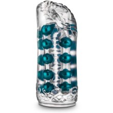 Прозрачный мастурбатор-вагина «Super Stroker», Blush Novelties BL-84412, длина 13.5 см.