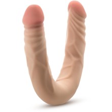 Телесный двусторонний фаллоимитатор «Dr. Skin Plus 14 Inch Double Dong», длина 35.6 см., Blush Novelties BL-39753, длина 35.6 см.