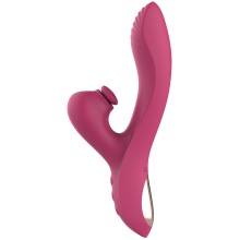 Розовый вибратор-кролик «Dual G-Spot Vibe», силикон, Dream Toys 22092, длина 22.5 см.