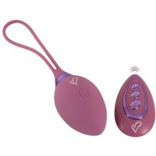 Вагинальный шарик «ROVANA» с пультом ДУ, цвет лиловый, Orion 5405920ON, длина 15 см.