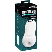 Мастурбатор с 2 функциями посасывания и вибрации, Orion Stroker Masturbator 555347ON, длина 21 см.