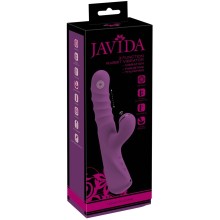 Вибратор-кролик Javida «3in1 Function Rabbit Vibrator», 5402743ON, длина 24 см.