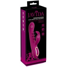 Инновационный вибратор-кролик Orion «Javida Vibrator with Knoking», с постукиванием, 5406862ON, длина 22.5 см.