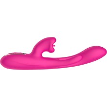 Вибратор с вакуумной стимуляцией клитора и фингерингом, Secwell SW3053