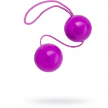 Классические вагинальные шарики «BI-BALLS» от ToyFa, цвет фиолетовый, 885006-4, длина 20.5 см.