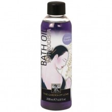 Hot «Shiatsu Aphrodisia Exotic Flowers» масло для ванны с запахом экзотических цветов, объем 250 мл, бренд Hot Products, 250 мл., со скидкой