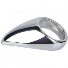 Кольцо с металлическим языком Teadrop, диаметр 5.5 см, размер L, бренд EroticFantasy, диаметр 5.5 см.
