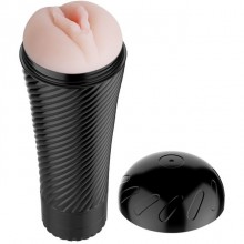 Baile «Pink Pussy» вагина-реалистик с многоуровневой вибрацией, BM-00900T31Z, из материала TPE, длина 23 см.