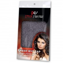 Черная сетка для волос под парик, цвет черный, размер OS, EroticFantasy EF-WS01, из материала Нейлон, One Size (Р 42-48), со скидкой