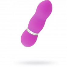 Вибратор водонепроницаемый Funny Five фиолетовый 10 см, из материала Пластик АБС, длина 10 см.