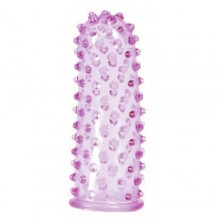 Насадки на пальцы Smart Fingers розовые, бренд SexToy, из материала TPR, длина 8 см., со скидкой