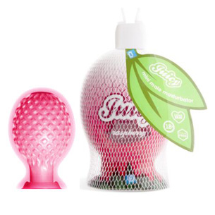 Минимастурбатор-яйцо Juicy «Малина», Topco Sales 1600420 TS, цвет Розовый, длина 7.5 см.