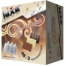Блок презервативов Luxe Trio «Шоколадный рай», вкус шоколад, 48 упаковок по 3 штуки, цвет Мульти