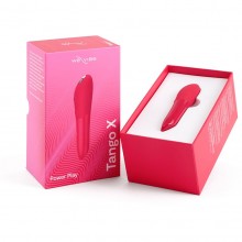 Вибромассажер USB перезаряжаемый WE-Vibe Tango Pink, из материала Пластик АБС, длина 9 см., со скидкой
