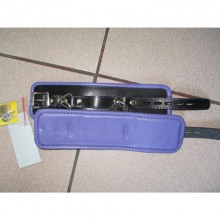 Наножники подвернутые от компании Подиум, цвет фиолетовый, размер OS, 10125-3BP, бренд Фетиш компани, из материала Кожа, One Size (Р 42-48), со скидкой