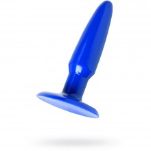 Gopaldas «Uniplug» синяя анальная втулка, длина 10 см, 18-45BLU-BCD, цвет Синий, длина 10 см.