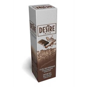 Desire Intim «Шоколад» ароматизированная смазка для секса, объем 60 мл, RP-068, цвет Коричневый, 60 мл., со скидкой
