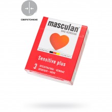 Masculan «Classic Senitive Type 1» презервативы нежные 3 шт., длина 19 см.