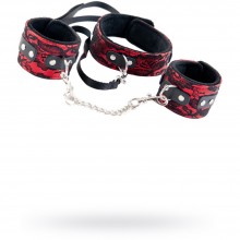 ToyFa кружевной набор красный ошейник и наручники серии «Marcus», из материала Кружево, коллекция Marcus ToyFa