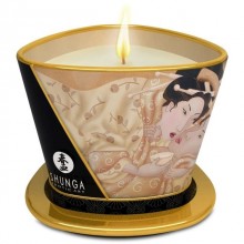 Массажная свеча «Candle Desire Vanilla», 170 мл, Shunga 4501DESC, из материала Масляная основа, 170 мл.