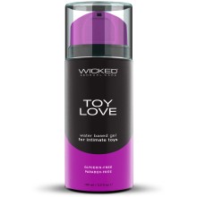 Wicked «Toy Love» смазка для секс-игрушек, объем 100 мл, 90103, цвет Черный, 100 мл., со скидкой