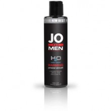 System JO «For Men H2o Warm» мужской согревающий любрикант на водной основе 125 мл, JO40379, из материала Водная основа, 125 мл.
