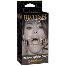 PipeDream Deluxe Spider Gag -   , PD3995-27,  Fetish Fantasy Gold,  3.8 .