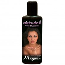 Magoon «Indian Love» массажное возбуждающее масло, объем 100 мл, бренд Orion, 100 мл., со скидкой